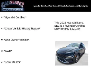 Hyundai KONA 2023 AWD SEL 4dr Crossover