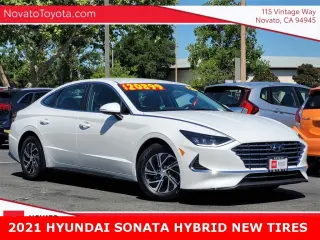 2021 Hyundai Sonata Hybrid Blue