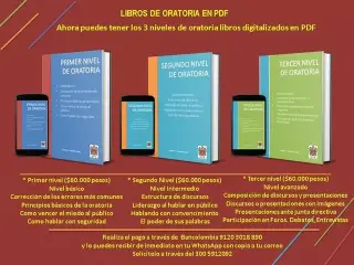 Curso vacacional de oratoria