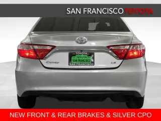Silver Certified2016 Toyota Camry LE