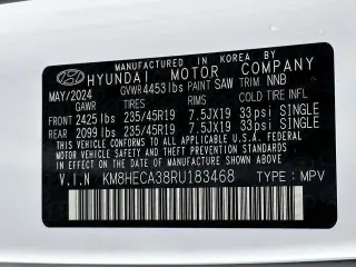 Hyundai KONA 2024 AWD Limited 4 puertas Crossover