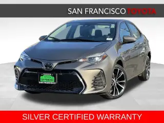 Silver Certified2019 Toyota Corolla SE