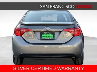 Silver Certified2019 Toyota Corolla SE