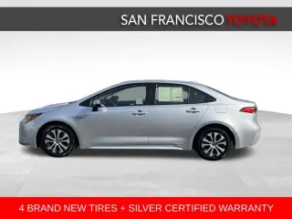 Silver Certified2021 Toyota Corolla Hybrid LE
