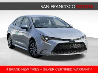 Silver Certified2021 Toyota Corolla Hybrid LE