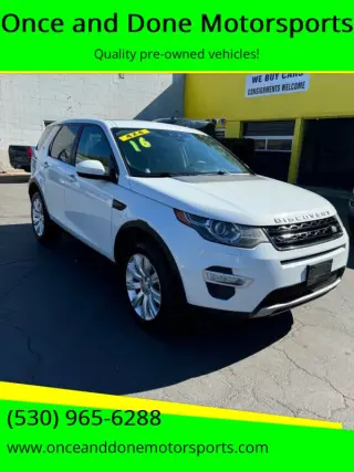2016 Land Rover Discovery Sport HSE LUX