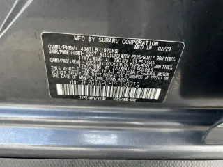 Subaru Crosstrek 2023 AWD Premium 4dr Crossover CVT