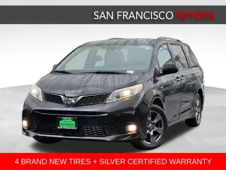 Silver Certified 2019 Toyota Sienna SE 7 Passenger
