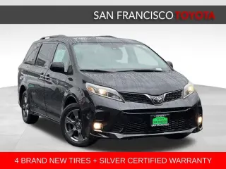 Silver Certified 2019 Toyota Sienna SE 7 Passenger