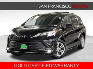 Gold Certified 2022 Toyota Sienna Platinum 7 Passenger