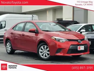 Silver Certified 2016 Toyota Corolla LE