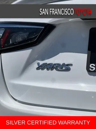 Silver Certified 2019 Toyota Yaris LE