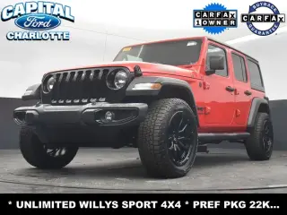 Jeep Wrangler Unlimited 2021 4x4 Sport 4dr SUV