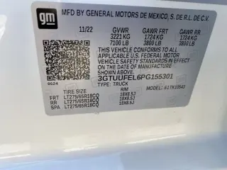 2023 GMC Sierra 1500