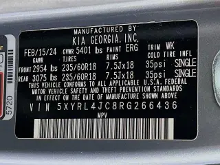 Kia Sorento 2024 S 4dr SUV