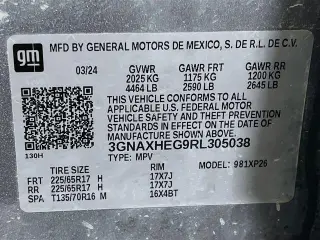 Chevrolet Equinox 2024 LS 4dr SUV w/1LS