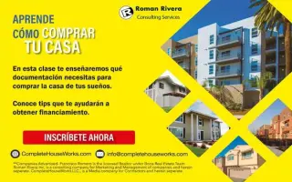 ¡COMPRA YA TU CASA!