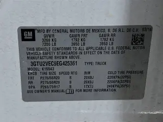 GMC Sierra 1500 2014 4x4 SLT 4dr Crew Cab 5.8 ft. SB