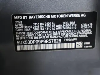 BMW X3 2023 AWD xDrive30i 4dr Sports Activity Vehicle