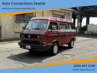 1988 Volkswagen Vanagon Camper
