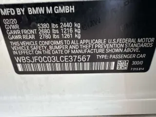 2020 BMW M5 Competition