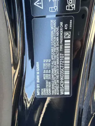 2025 BMW M4 CS