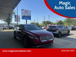 2020 Lincoln Continental Standard