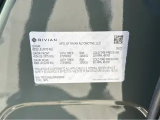 2022 Rivian R1S Launch Edition