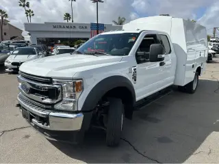 2021 Ford Super Duty F-450 DRW XLT  w/WORK CONVERSION! TOOL SHELVES/BOXES!