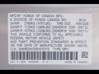 Honda CR-V 2025 EX-L SUV de 4 puertas