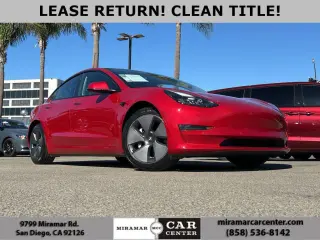 2021 Tesla Model 3 Standard Range Plus