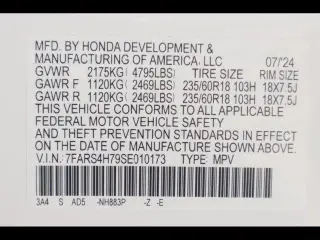 Honda CR-V 2025 AWD EX-L SUV de 4 puertas