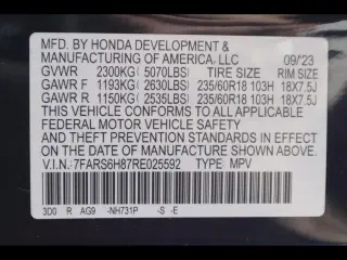Honda CR-V Híbrido 2024 AWD Sport-L 4 puertas SUV