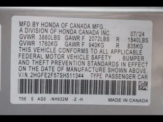 Honda Civic 2025 Sport 4dr Sedan
