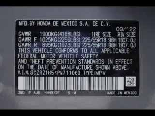 Honda HR-V 2023 Sport 4dr Crossover