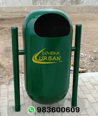 TACHOS DE BASURA METALICOS