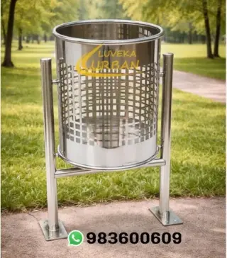 TACHOS DE BASURA METALICOS