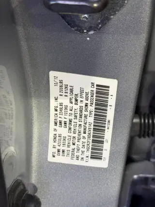 2013 Honda Accord Sedan LX