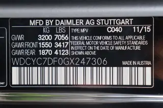 2016 Mercedes-Benz AMG G 63 SUV