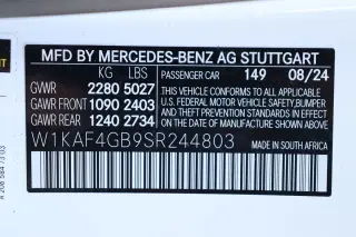 2025 Mercedes-Benz C 300 Sedan