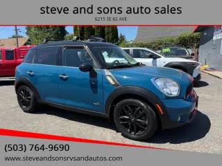 2012 MINI Cooper Countryman S ALL4