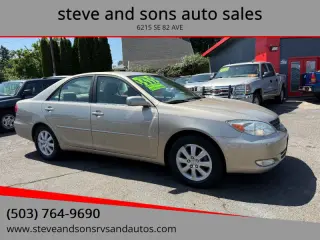 2003 Toyota Camry XLE