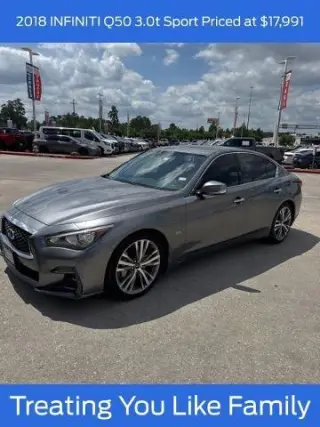 INFINITI Q50 2018 3.0T Luxe 4dr Sedan