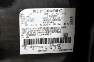 2020 Ford Explorer Limited