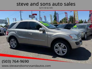 2009 Mercedes-Benz M-Class ML 350 4MATIC