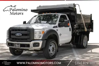 2015 Ford Super Duty F-550 DRW XL DUMP TRUCK