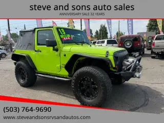 2013 Jeep Wrangler Sport