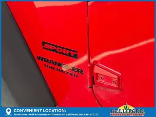 Jeep Wrangler Unlimited 2016 4x4 Sport S 4dr SUV