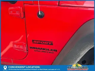 Jeep Wrangler Unlimited 2016 4x4 Sport S 4dr SUV