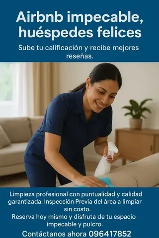 Limpieza de casa, departamento